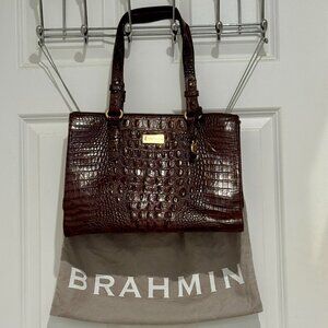 Brahmin Anywhere Tote in Truffle Melbourne